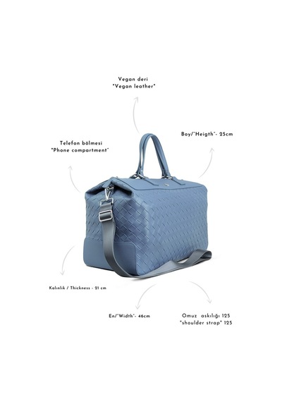 Watchofroyal Felıcıty Travel Bag Blue