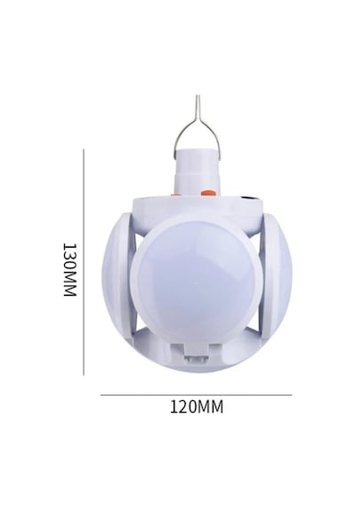4 Adet Yuvarlak Solar Led Kamp Lambası
