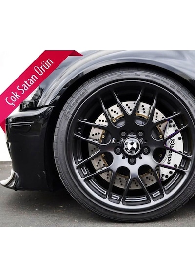 Fiat Ritmo Uyumlu Brembo Beyaz Kaliper Kapağı 4 Parça Ön Arka Set