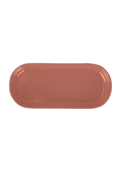 Keramika Kayık Tabak 26 Cm - 7 Adet Tarı Beyaz