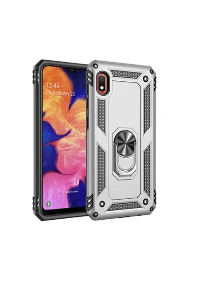 Xiaomi Redmi 7a Kılıf Sert Silikon Yüzüklü Stand Özellikli Kapak