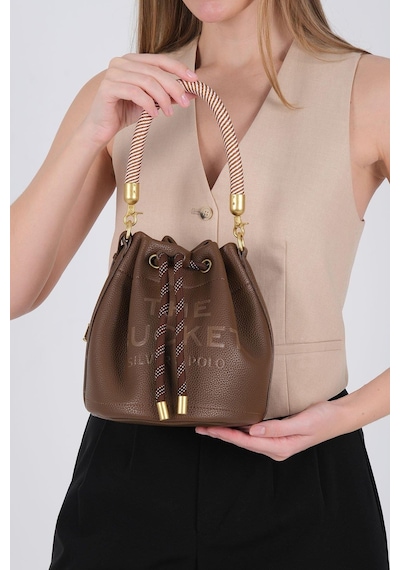 Silver Polo Sp1248 Kadın Omuz Çantası Mini Rolax Kahve-kahve