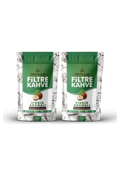 Dripesso Fındık Aromalı Filtre Kahve 500g