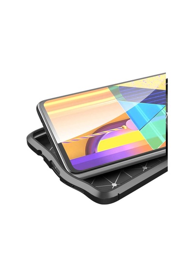 Samsung Galaxy Uyumlu M51 Kilif Deri Tarzi Niss Silikon Case 372811761