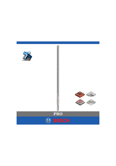 Bosch Pro Sds Plus-5x 10 X 260 Mm Dört Elmaslı Matkap Ucu 2608706904