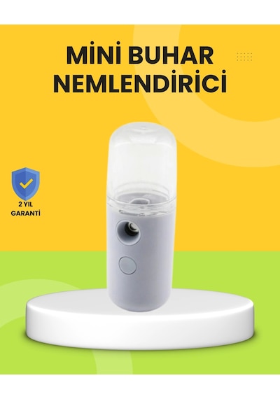 Kablosuz Şarjlı Buharlı Nemlendirici Enerji Tasarruflu Taşınabilir Cilt Bakım Cihazı