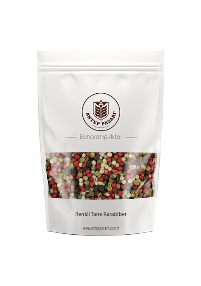 Karabiber Renkli Tane - Mix Karabiber - 40 Gram