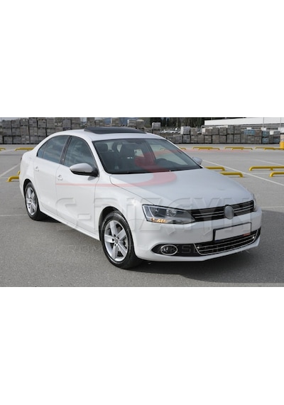 S-Dizayn  Volkswagen Jetta Krom Ön Tampon Çıta 2 Prç 2011-2014