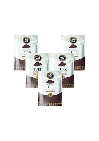 Oze Çikolata Aromalı Türk Kahvesi 5 x 100 G