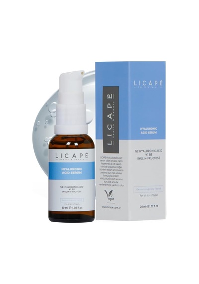 Hyaluronik Asit, Pantenol B5 Ve Peptit Serum Nemlendirici, Aydınlatıcı Ve Dolgunlaştırıcı Yüz Serumu Cilt Elastikiyetini Artırıcı Ve İnce Çizgi Karşıtı 30 Ml