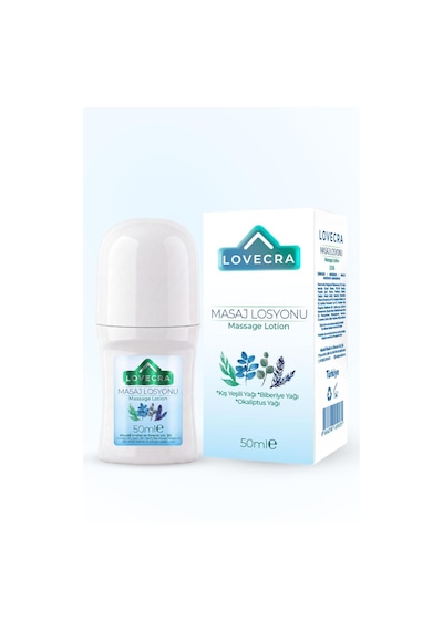Masaj Losyonu Biberiye Okaliptus Kış Yeşili Yağı Kas Gerginliği Rahatlatıcı Ferahlık 50 Ml