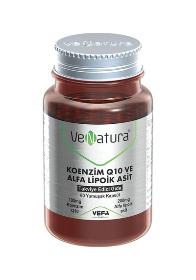 Koenzim Q10 Ve Alfa Lipoik Asit 60 Tablet Aromasız Renkli