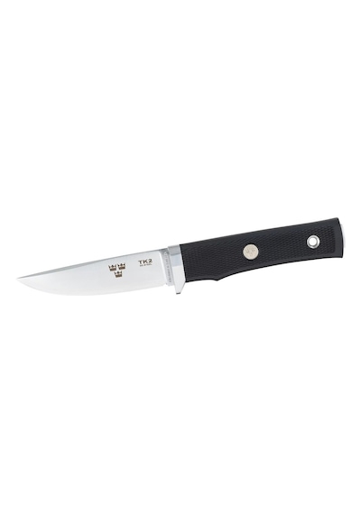 Fallkniven Tre Kronor 2 Deri Kılıflı Kamp Bıçak Siyah