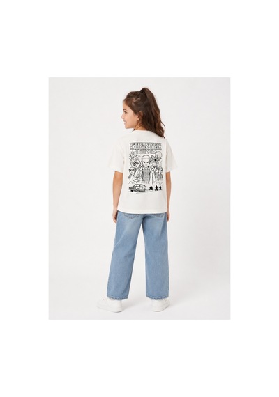 Uğur Bebe %100 Pamuk Stranger Things Baskılı Unisex Çocuk Tişört Ekru Kısa Kollu Bisiklet Yaka Yazlık Ekru Ekru Uğur Bebe %100 Pamuk Stranger Things Baskılı Unisex Çocuk Tişört Ekru Kısa Kollu Bisiklet Yaka Yazlık Ekru Ekru