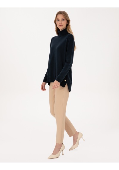 Pierre Cardin Kadın Lacivert Kazak /triko 50316385-vr033 Lacivert