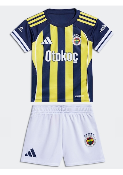 Fenerium Fenerbahçe S.k. Çubuklu Forma 25/26 Babyset İç Saha Forması Lacivert - Sarı