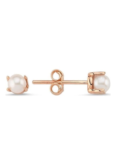 3,5 Mm Doğal İncili Küpe Rose Rose