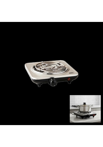 Elektrikli Ocak 1000w Tek Gözlü 5 Kademeli Renkli