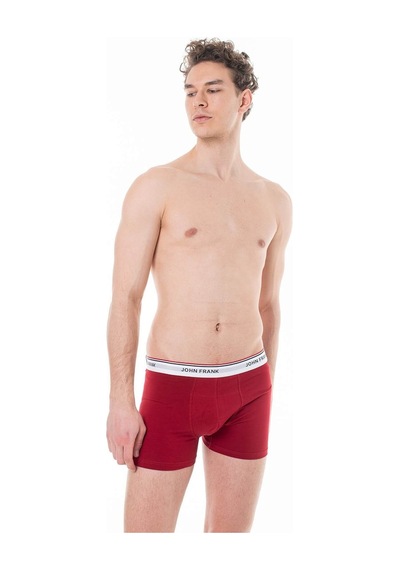 John Frank Üçlü Basic Bright Boxer Jf3Bbr02-4582 001