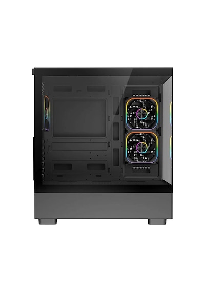 Fazeon F2 750w 80+ Bronze Argb 3x120mm Fanlı Atx Siyah Gamıng Kasa - 750 Watt