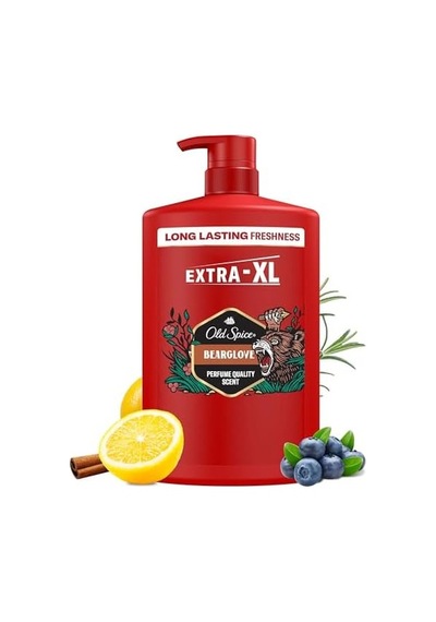 Bearglove Erkek Duş Jeli Ve Şampuan 1000 Ml Xl Büyük Boy Diğer