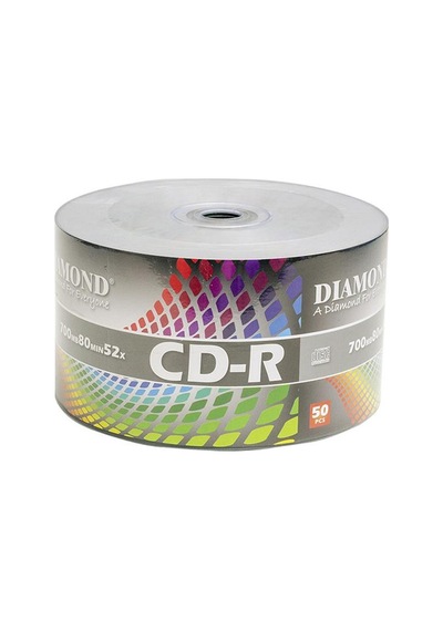 Diamond Cd-r 52x 700 Mb 80 Min Boş Cd 50'li Paket
