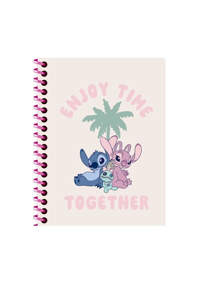 Lilo&stitch Bloknot Spiralli A6 80 Yp Çizgili 140400-14