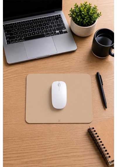 Kahverengi Renkli Ergonomik Mouse Pad, Kaymaz Yüzey İle Ev Ve Ofis Kullanımı İçin İdeal