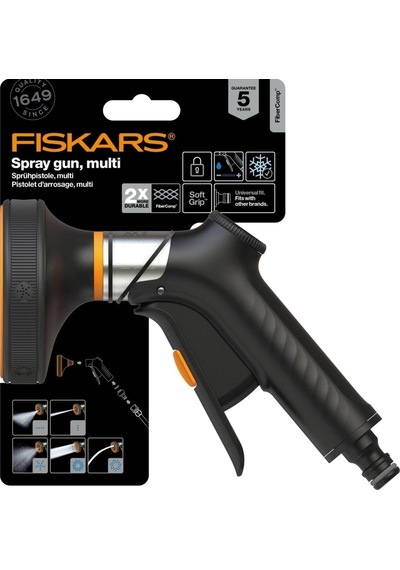 Fiskars 1067195 Fibercomp 5 Fonksiyonlu Sulama Tabancası