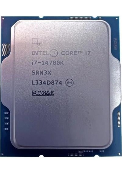 Intel Core İ7 14700K UHB 770 1700P 61 MB 125 W Fansız İşlemci Tray