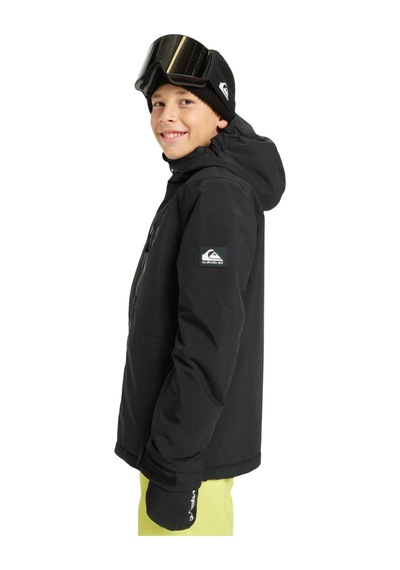 Quıksılver Quiksilver Side Hit Solid Youth Jk Erkek Çocuk Siyah Snowboard Ceketi 11793