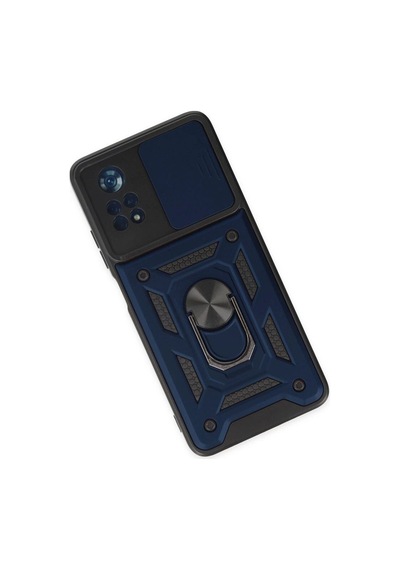 Xiaomi Poco X4 Pro 5g Kılıf Pars Lens Yüzüklü Silikon