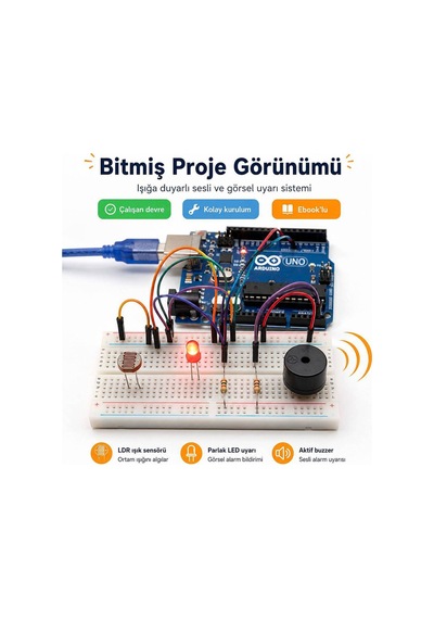 Arduino Akıllı Işık Alarmı Seti Ebook Lu