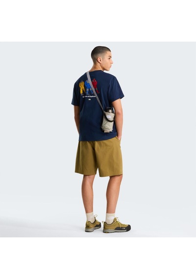 The North Face M Tnf Celebratıon Relaxed Short Sleeve T Erkek Tişört Nf0a8gar8k21 Lacivert