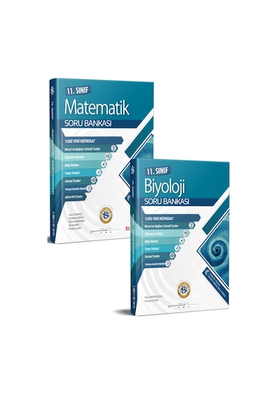 Sarmal 2027 11.sınıf %100 Yeni Müfredat Matematik-biyoloji 2 Kitap Bağlam Temelli Testler Soru Bankası Seti