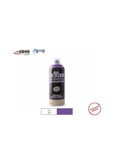 Artdeco Akrilik Sprey Boya 400 Ml Mor Y-400-436