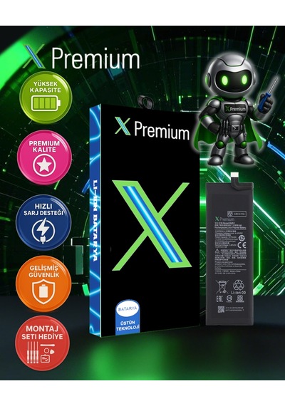 Xpremium Xiaomi Mı Cc9 Pro Uyumlu Batarya Pil Süper Yüksek Kalite 5170 Mah Bm52