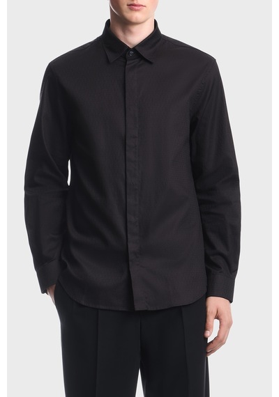 Emporio Armani %100 Pamuk Düğmeli Gömlek Erkek Gömlek Em006704 Af18123 Fb058 Mavi MAVİ