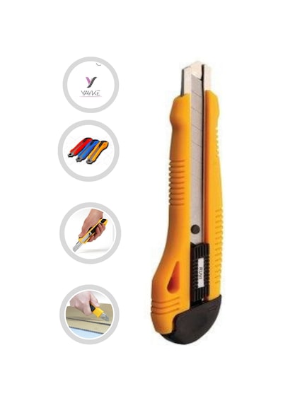 Yayke Maket Bıçağı Geniş Metal Ağızlı Falçata (650 Gr)