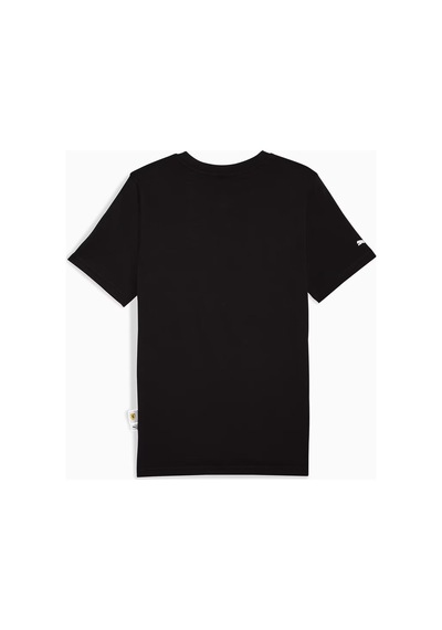 Puma Ferrari Tonal Shield Erkek Tişört C-pum632785p01p01 Siyah
