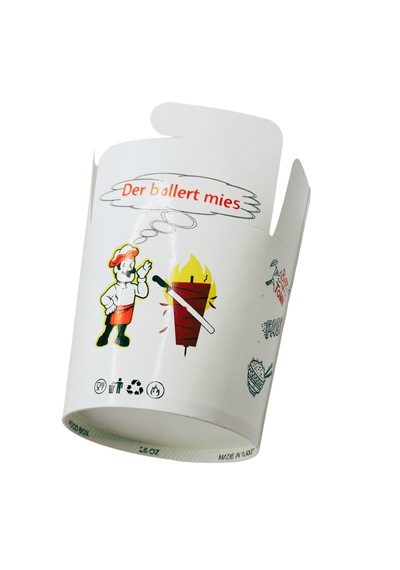 Fb Cup Döner Box Beyaz Food Box 26 Oz 500 Adet