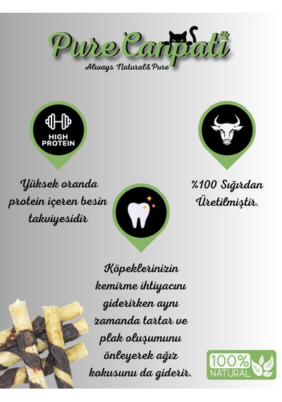Purecanpati Ciğer Sarılı Munchy 70 G