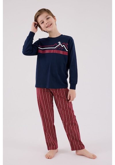 Rolypoly Erkek Çocuk Lacivert Pijama Takımı Rp3648-c-v2
