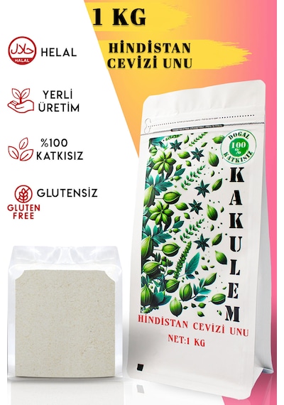 Kakulem Sertifikalı Glutensiz Hindistan Cevizi Unu 1 Kg