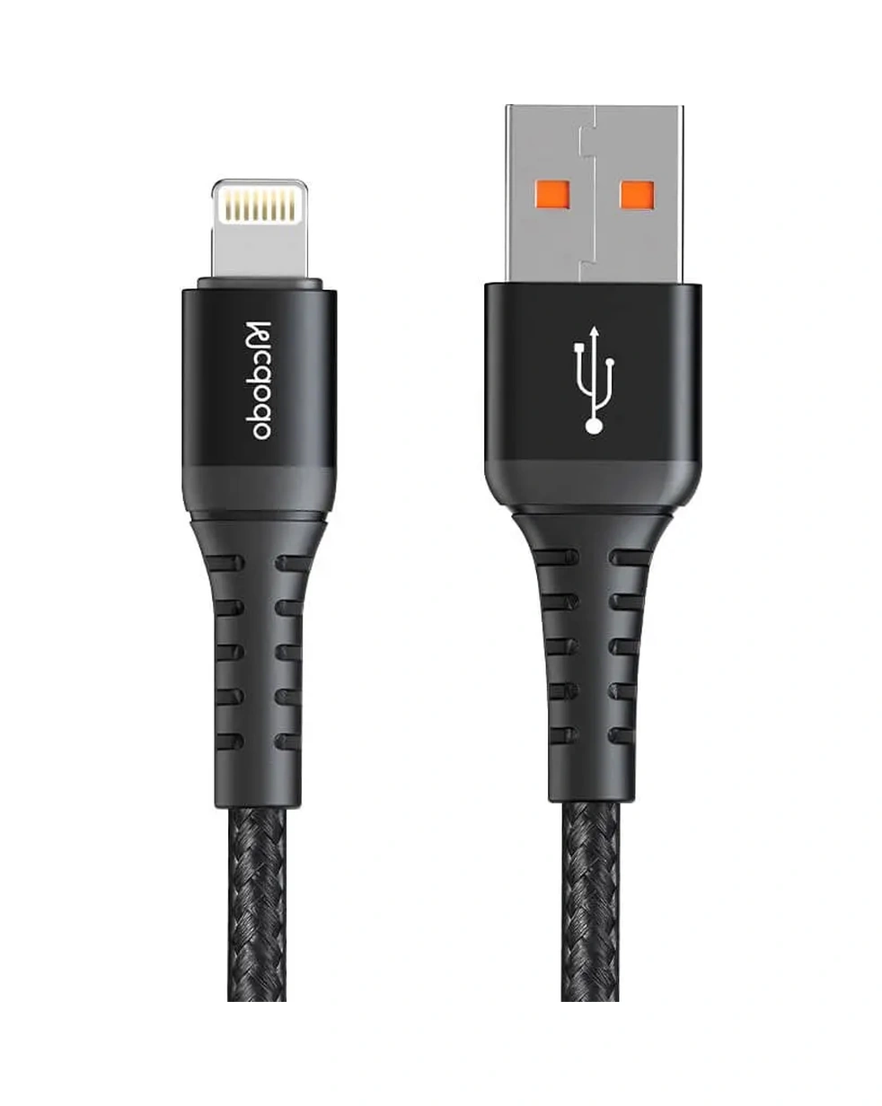 Mcdodo Ca-2261 Usb-a To Lightning 3a 1m Hızlı Data Şarj Kablosu - Siyah -