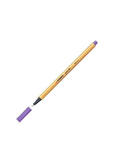 Stabilo Point 88-55 - 0.4 Mm Ince Keçe Uçlu Kalem Mor
