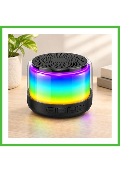 Vaveni Bluetooth Hoparlör 3w Rgb Usb/sd Şarjlı Arz