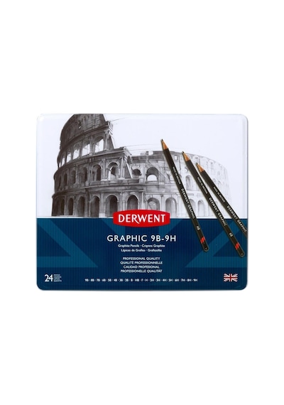 Derwent Sketching Pencil Hb Çok Renkli