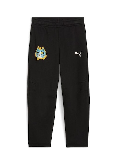 Puma Moody Cat Çocuk Siyah Eşofman Altı Siyah
