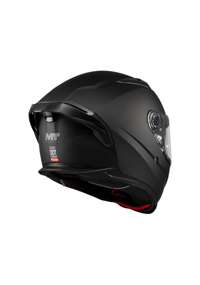 Mt Helmets Breaker Sv Pure A1 Mat Kapalı Kask Mat Siyah